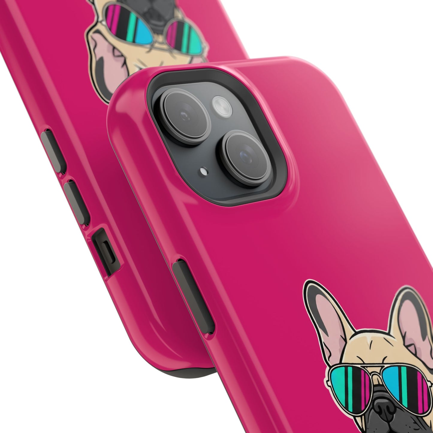 French Bulldog with Sunglasses - Magnetic Phone Case