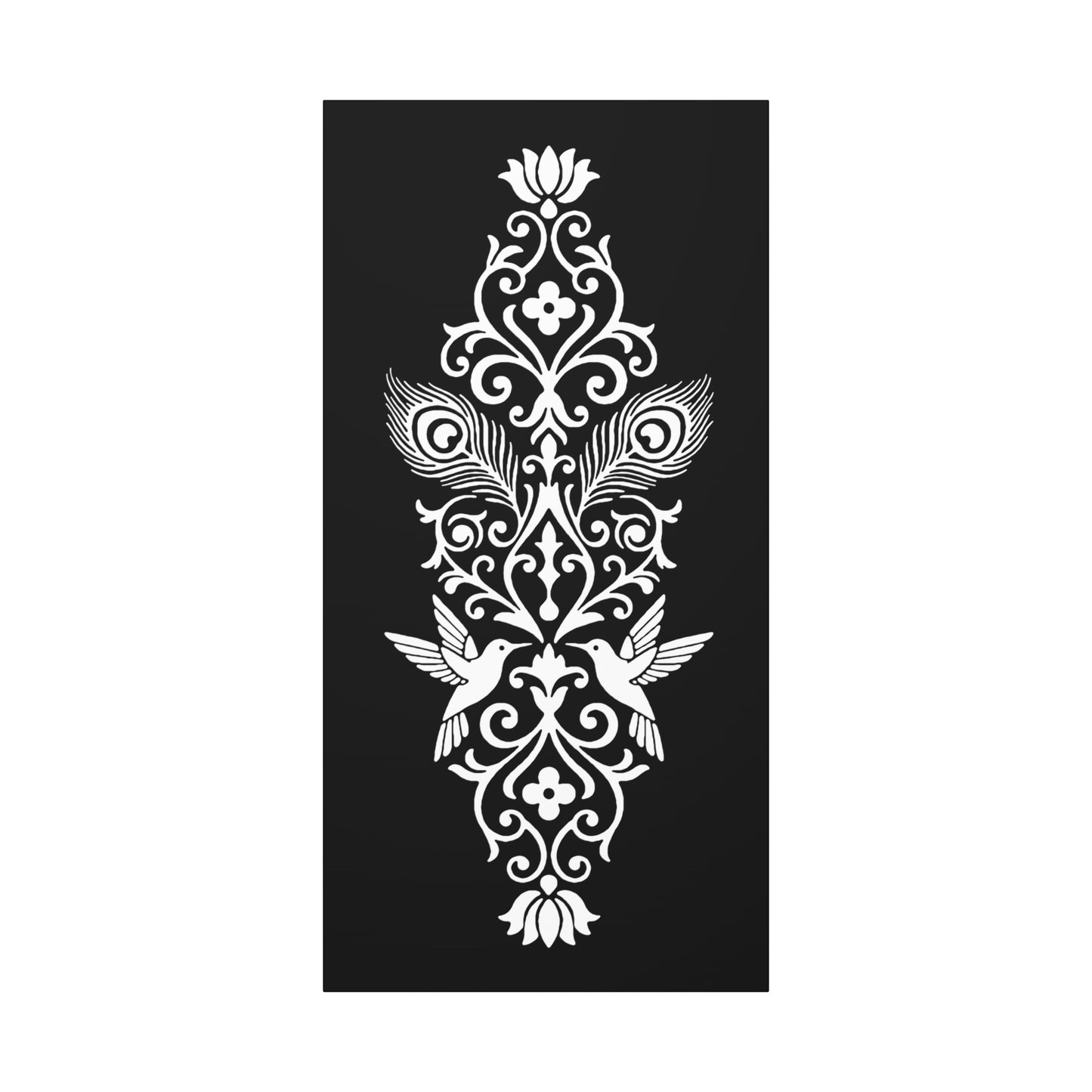 Hummingbird Soulmates - Stretched Canvas