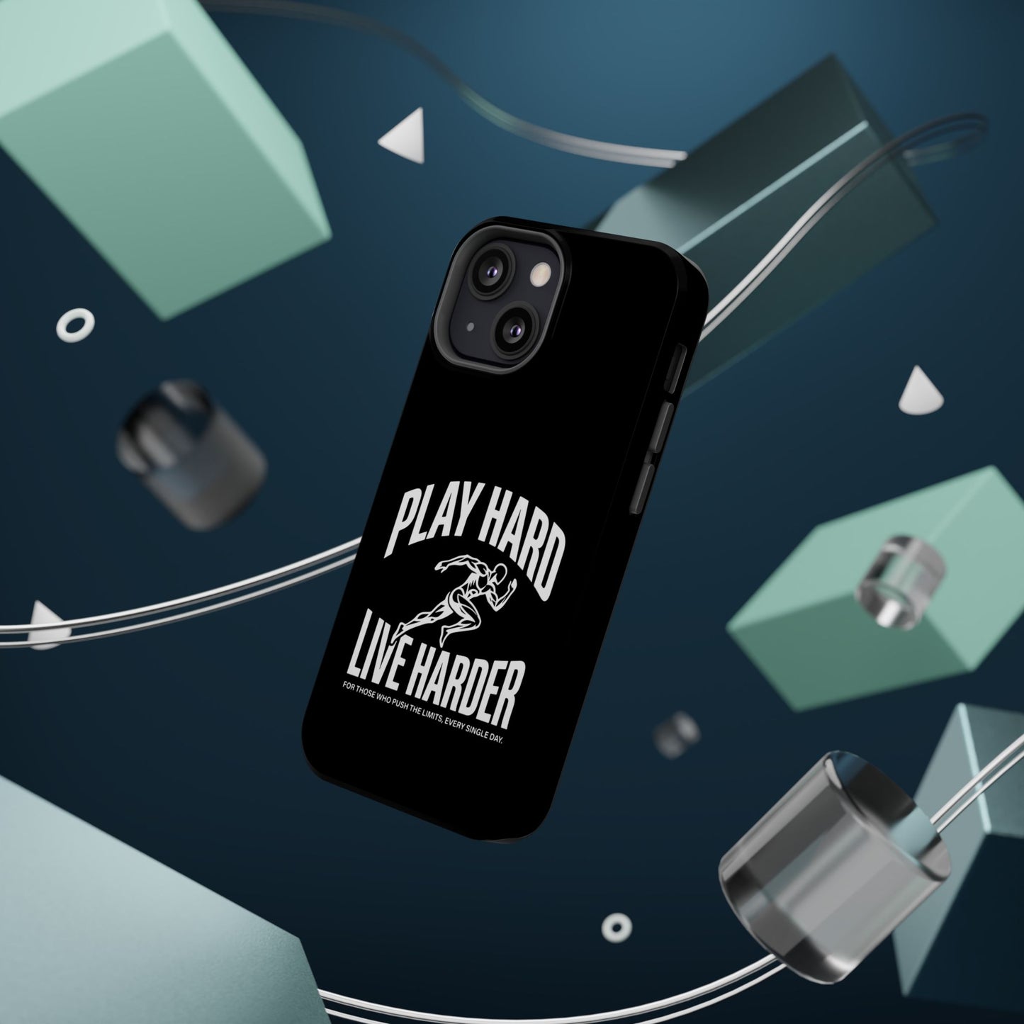 Play Hard / Live Harder - Magnetic Phone Case