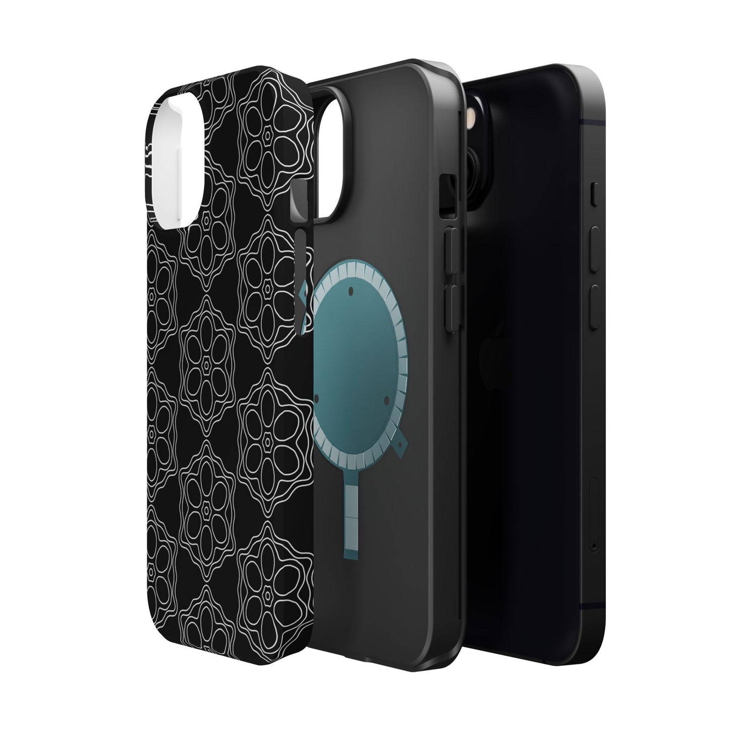 Geometric Sacred Flower - Magnetic Phone Case
