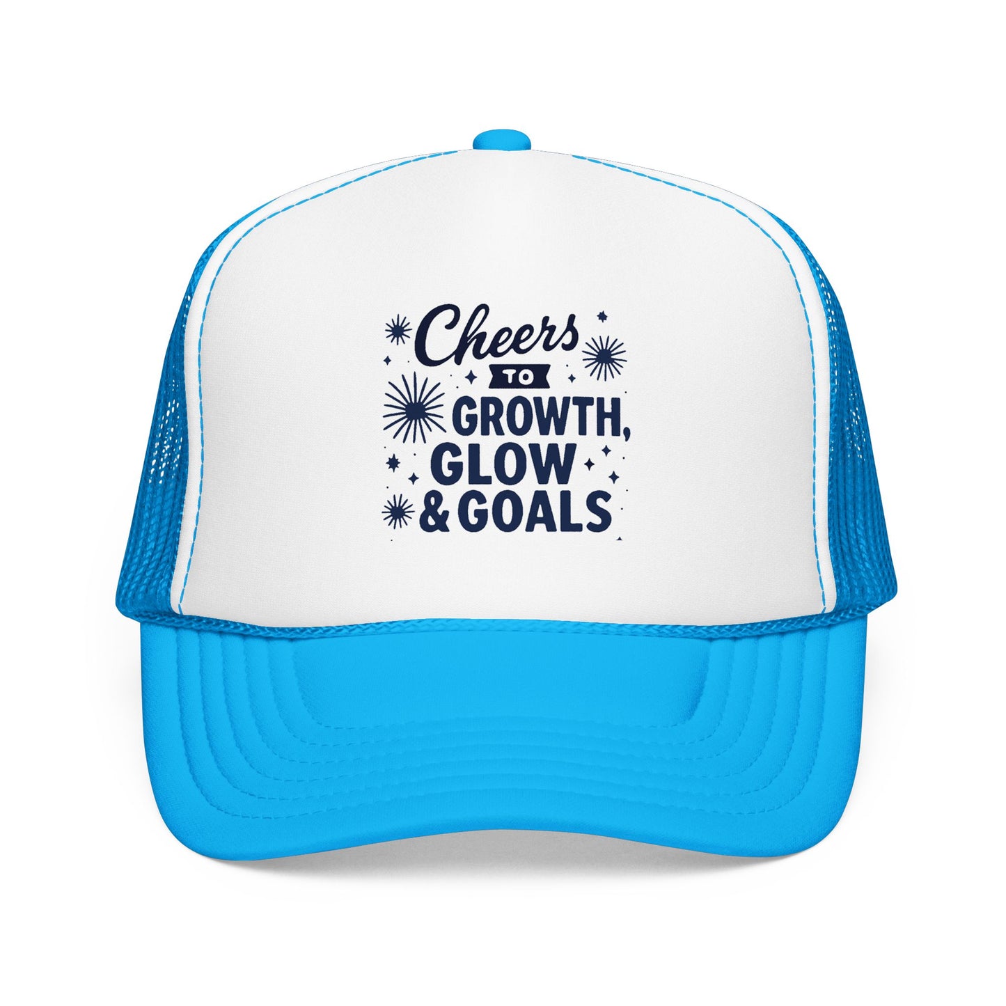 Cheers to Growth, Glow & Goals - Cap