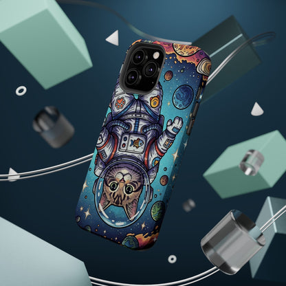 Astronaut Cat - Magnetic Phone Case