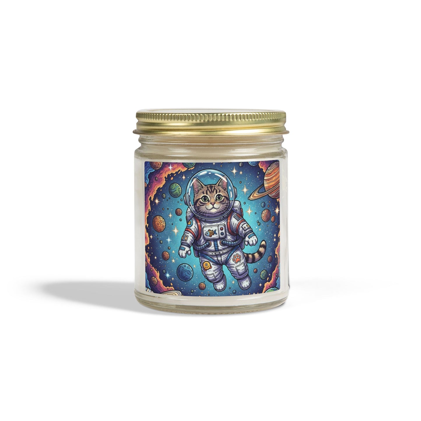 Astronaut Cat - Scented Candle