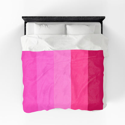 Valentine Rose Colors - Plush Blanket