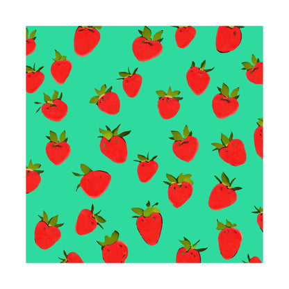 Strawberry Pattern - Poster