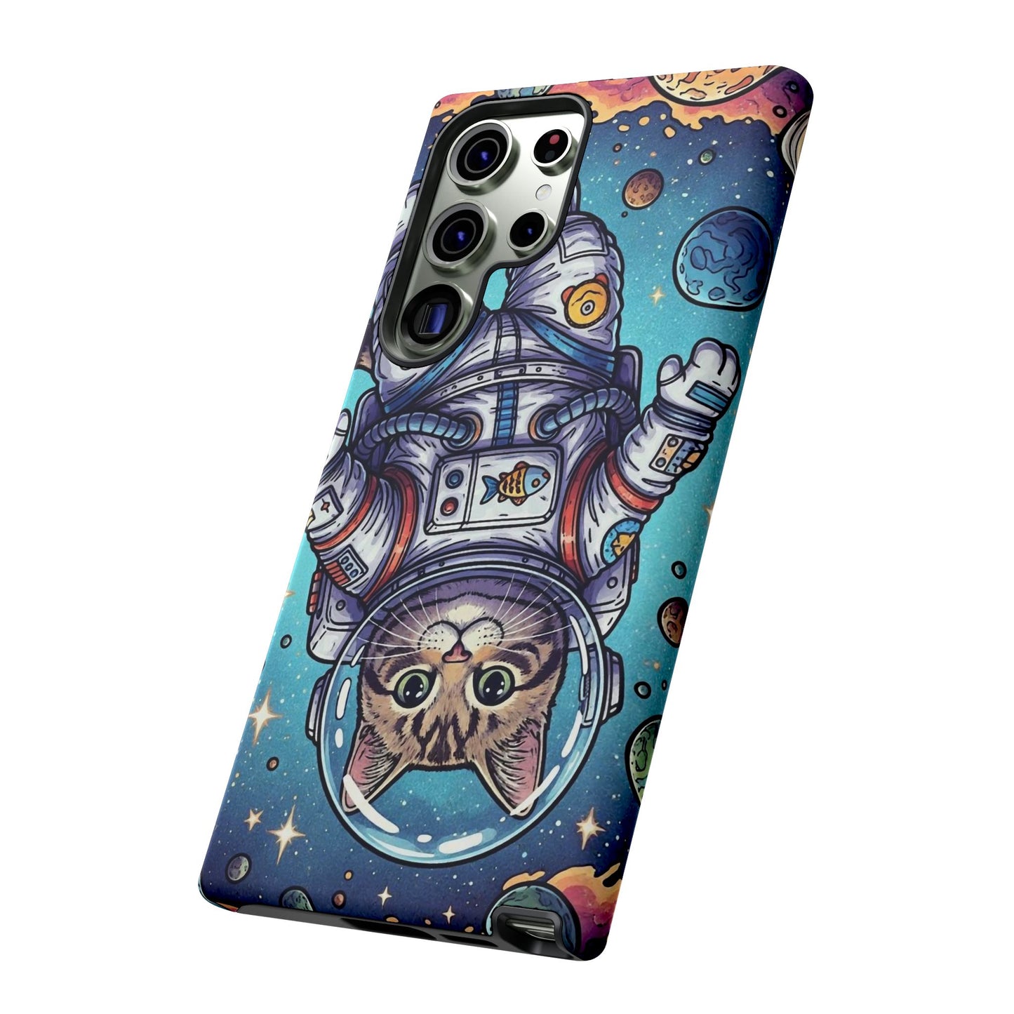 Astronaut Cat - Tough Phone Case