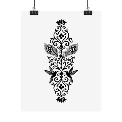 Hummingbird Soulmates - Rolled Poster