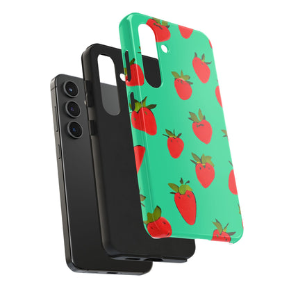 Strawberry Pattern - Phone Case