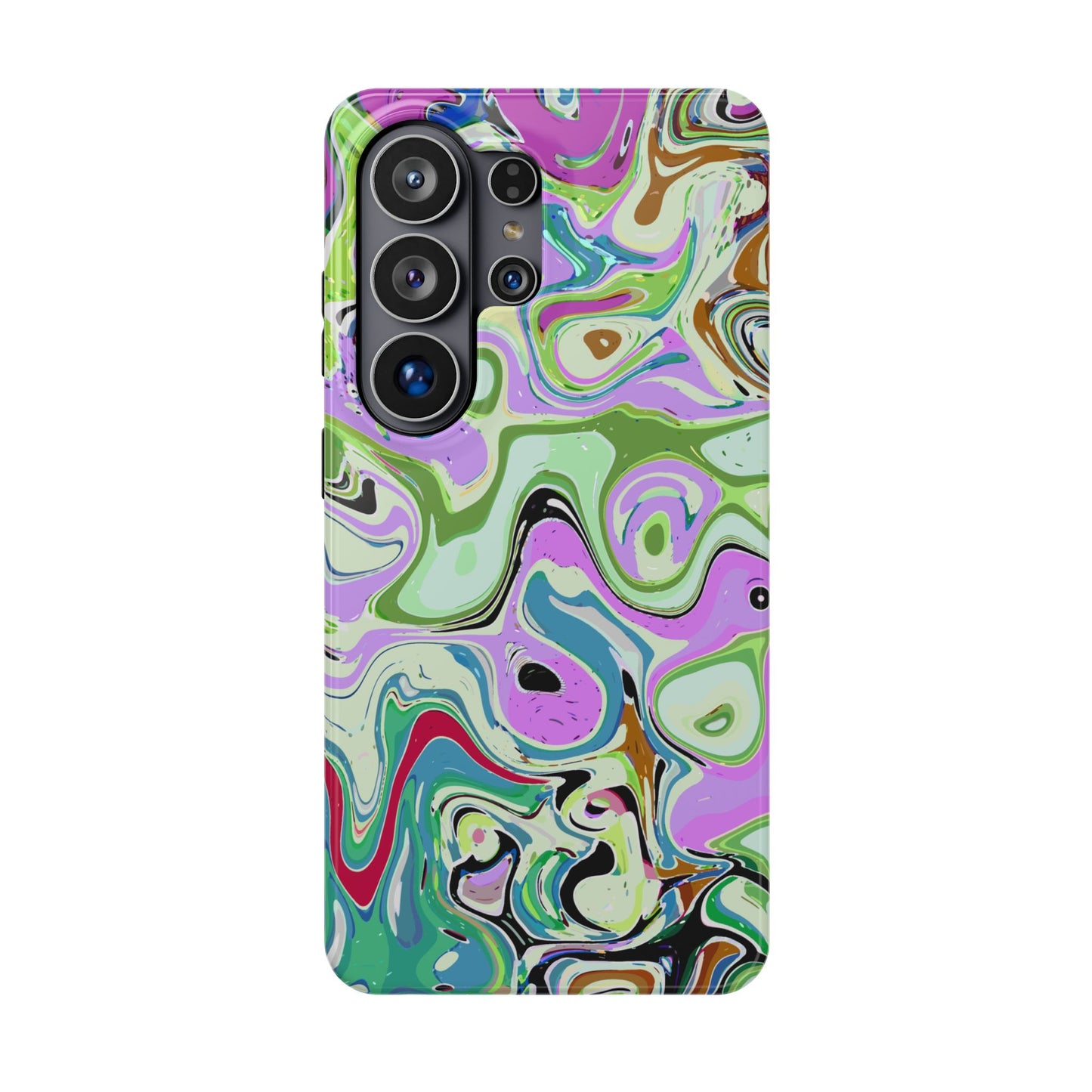 Vibrant Multi‑Color Swirl - Magnetic Phone Case