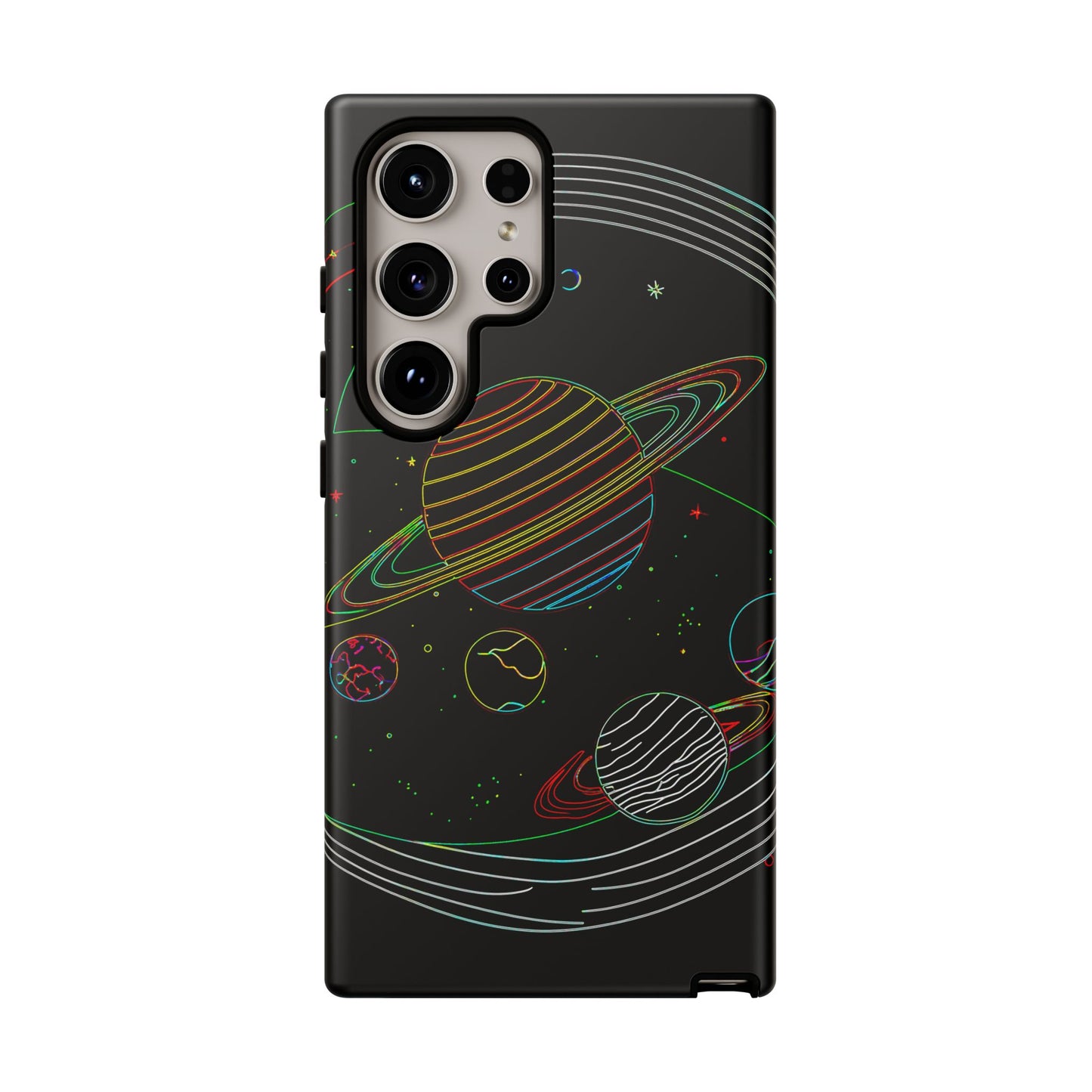 Galactic Tough Phone Case, Starry Space Protection, Unique Gift for Astronomers, Celestial Accessories, Trendy Space Lovers