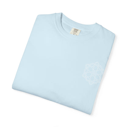 Boho Mandala T-Shirt, Unisex, Garment-Dyed, Soft Cotton, Casual Wear, Festival Style, Gifts for Her