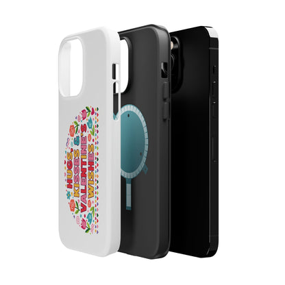 Hugs, Kisses & Valentine’s Wishes - Magnetic Phone Case