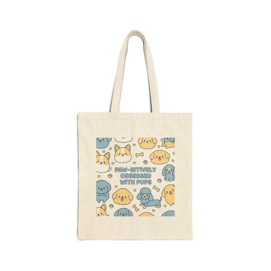 Paw-sitively Obsessed with Pups - Tote Bag