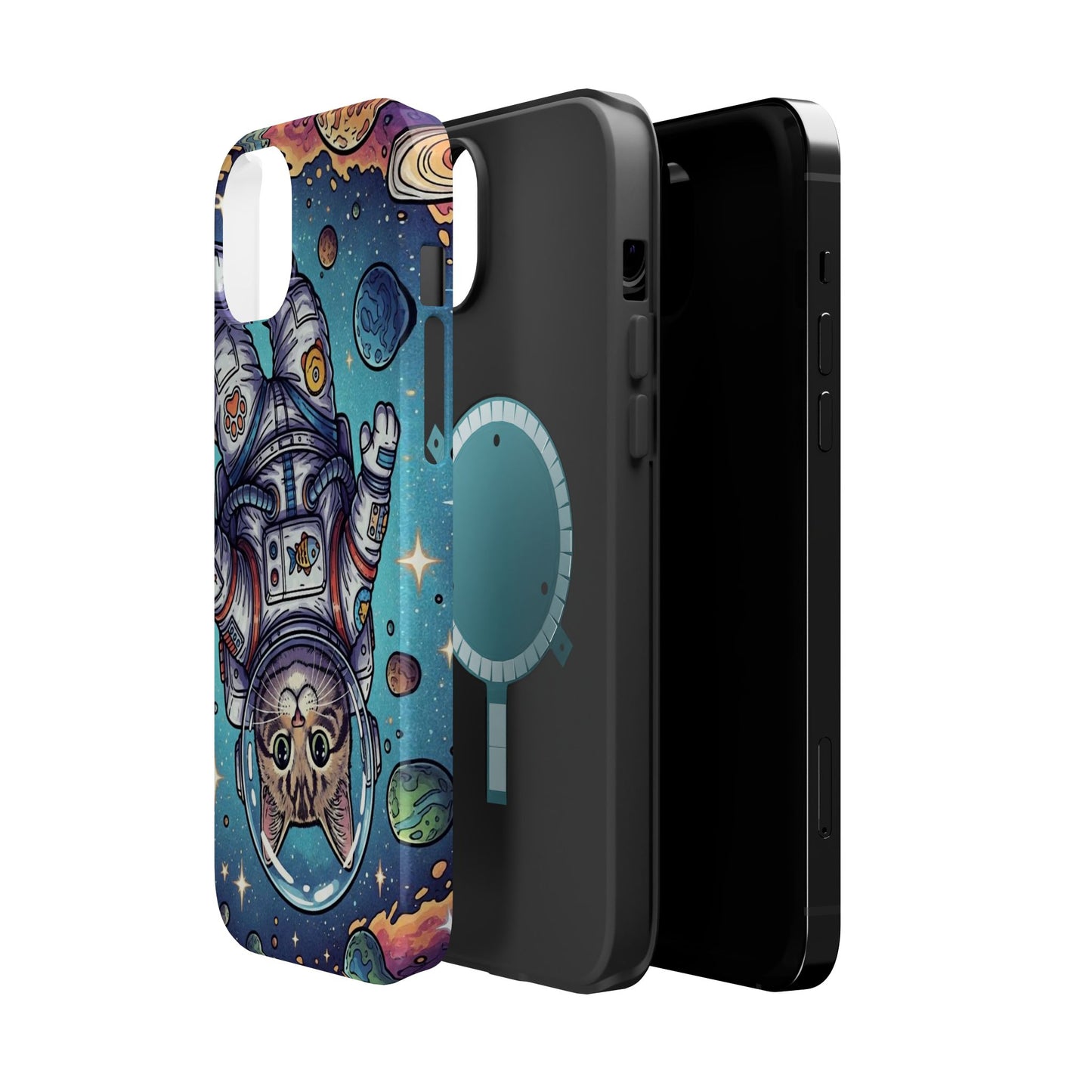 Astronaut Cat - Magnetic Phone Case