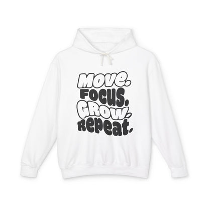 Move. Focus. Grow. Repeat. - Hoodie
