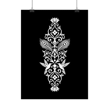 Hummingbird Soulmates - Rolled Poster