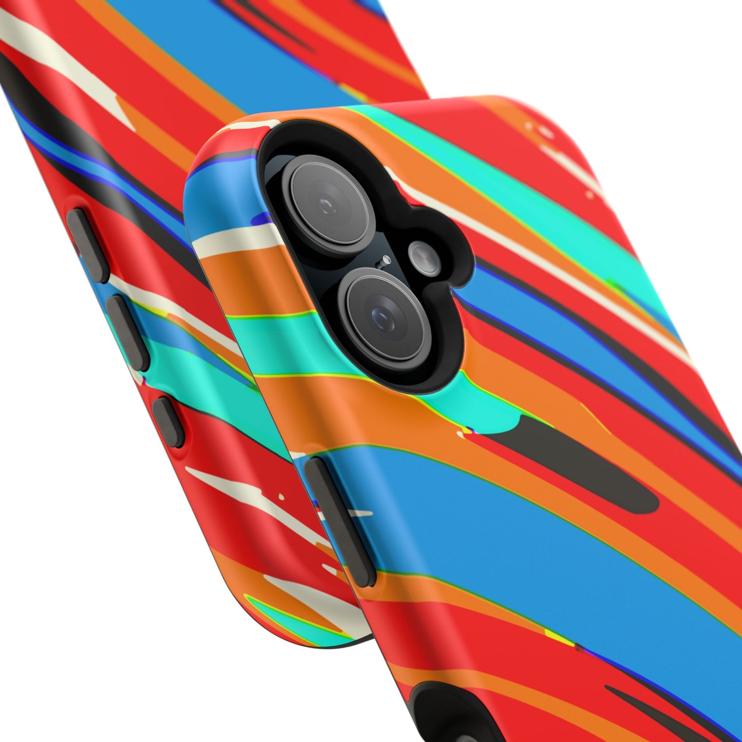 Abstract Rainbow Swirl Arc - Magnetic Phone Case