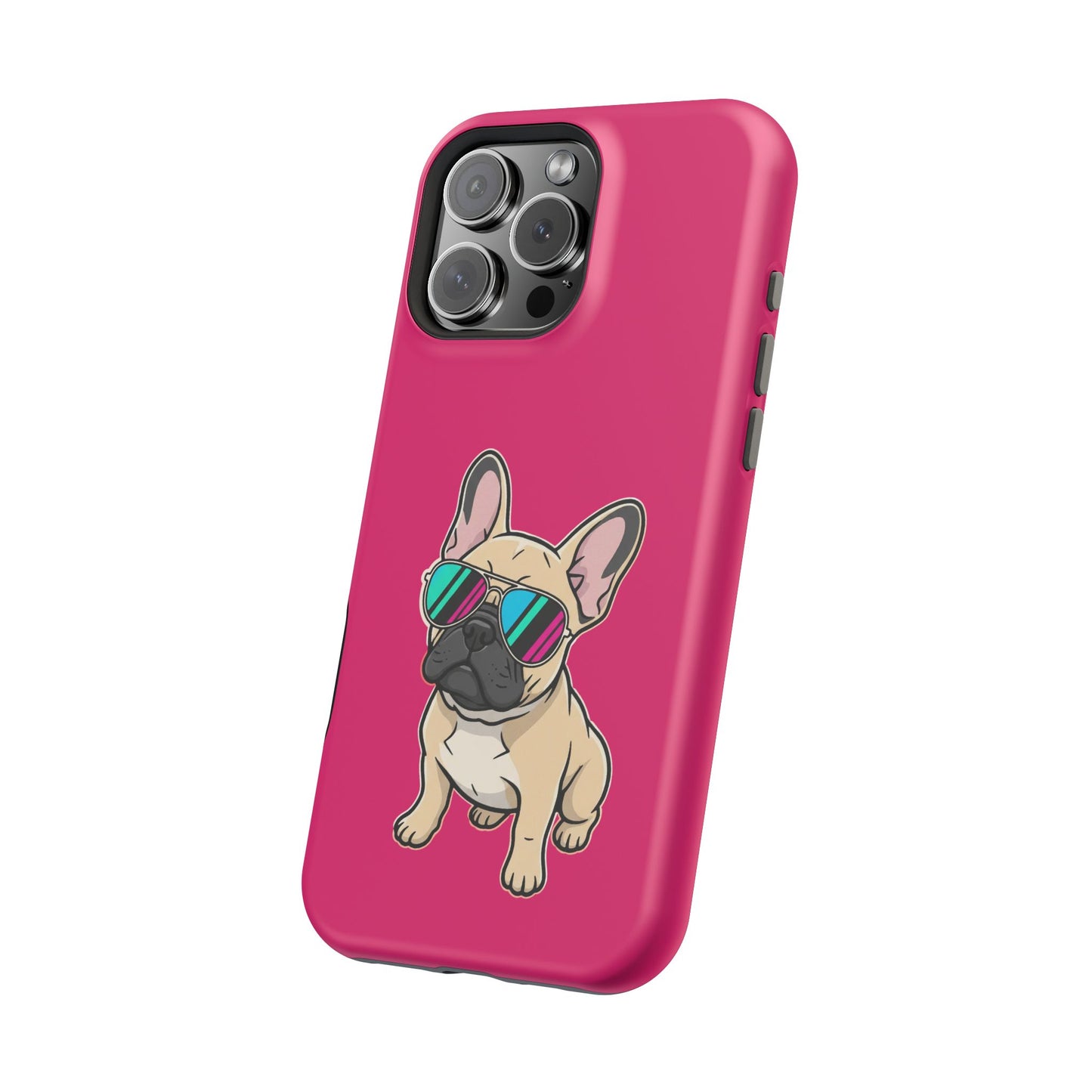 French Bulldog with Sunglasses - Magnetic Phone Case