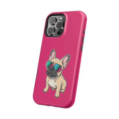 French Bulldog with Sunglasses - Magnetic Phone Case