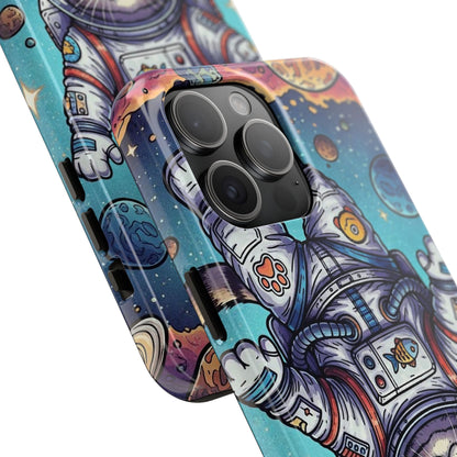Astronaut Cat - Phone Case