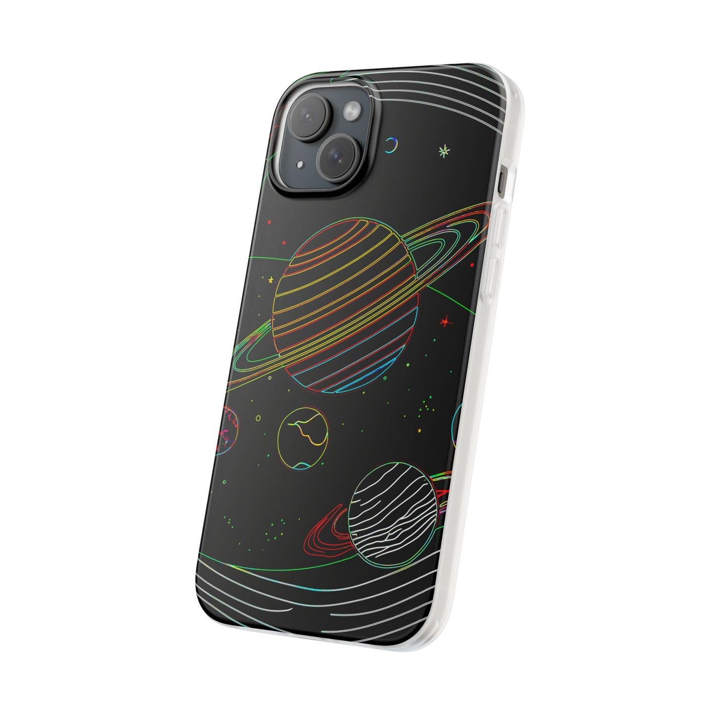 Galaxy-Inspired Flexi Cases, Vibrant Phone Covers, Space-Themed Accessories, Cosmic Gifts for Astronomers, Unique Phone Protectors