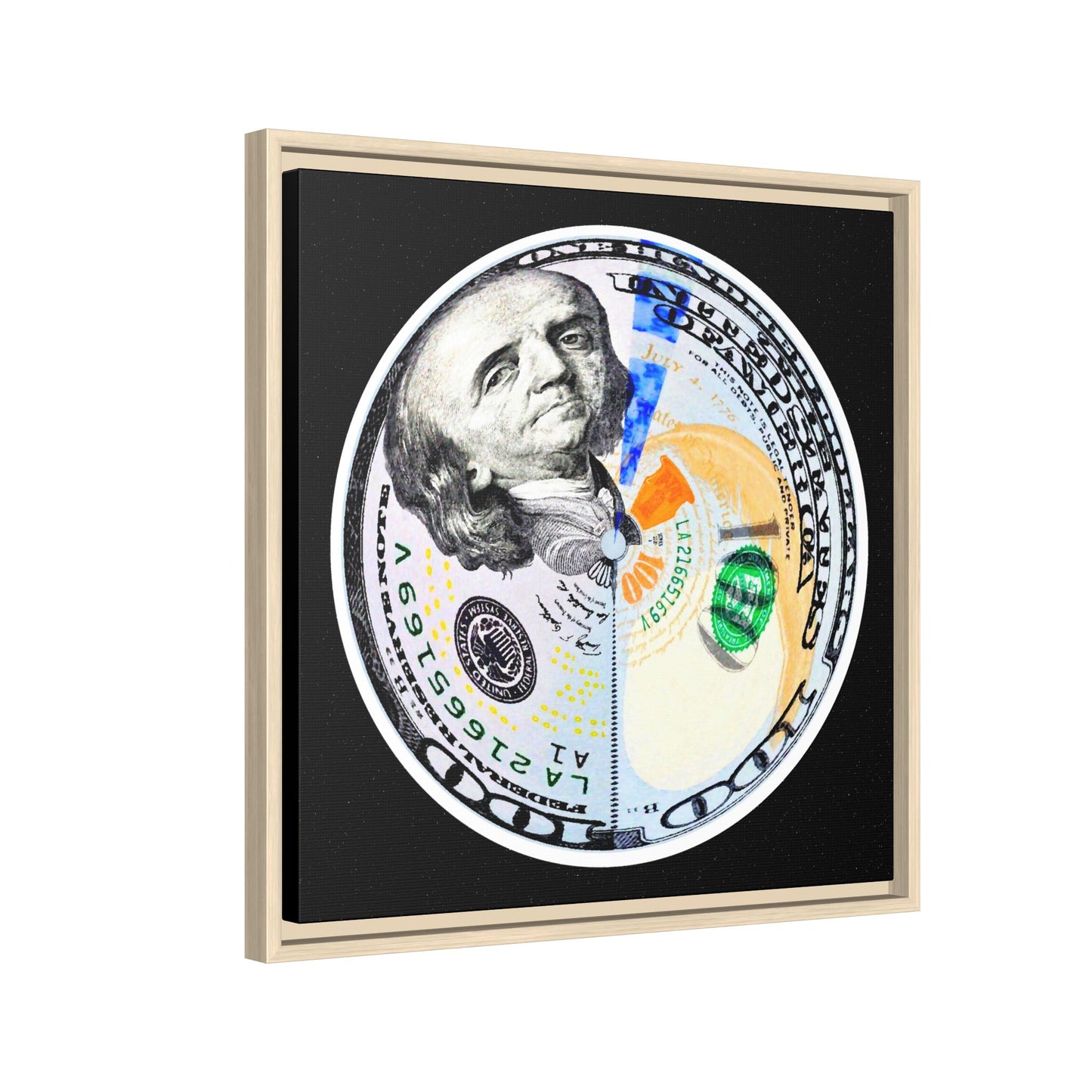 THE MOONEY - Framed Canvas