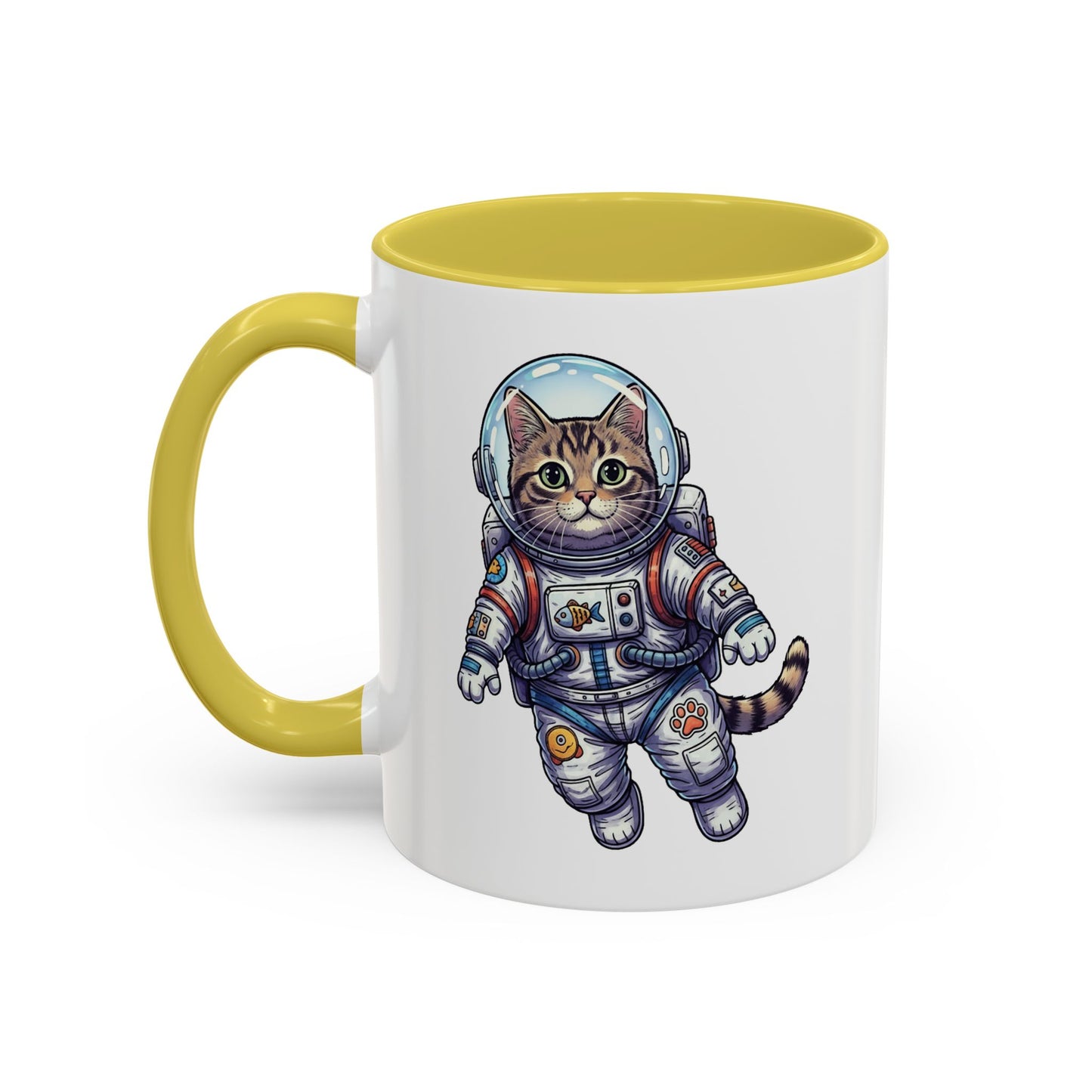 Astronaut Cat - Colorful Mug