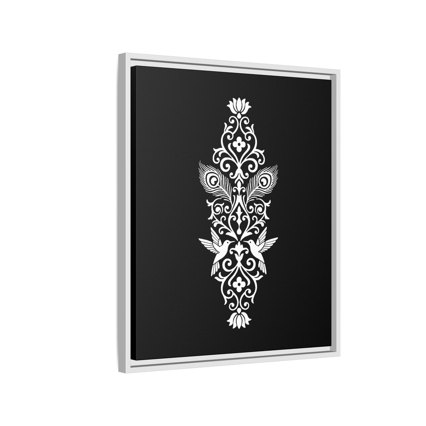 Hummingbird Soulmates - Framed Canvas