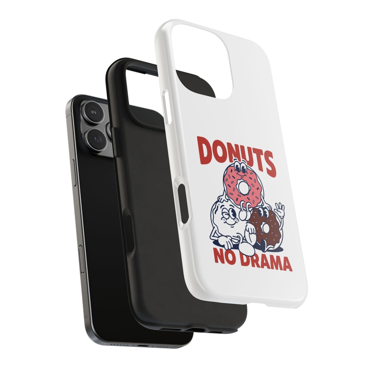 Donuts No Drama - Phone Case