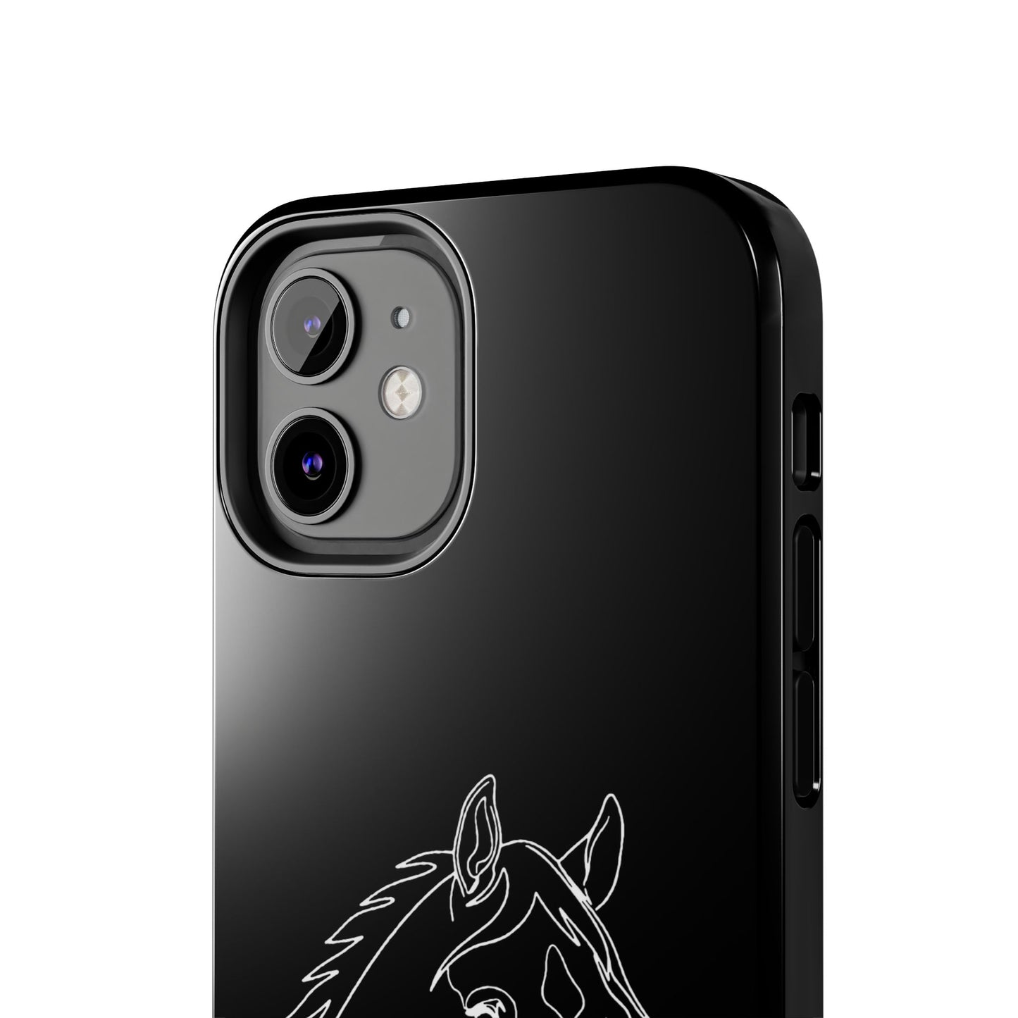 Horse Portrait Sketch - Phone Case