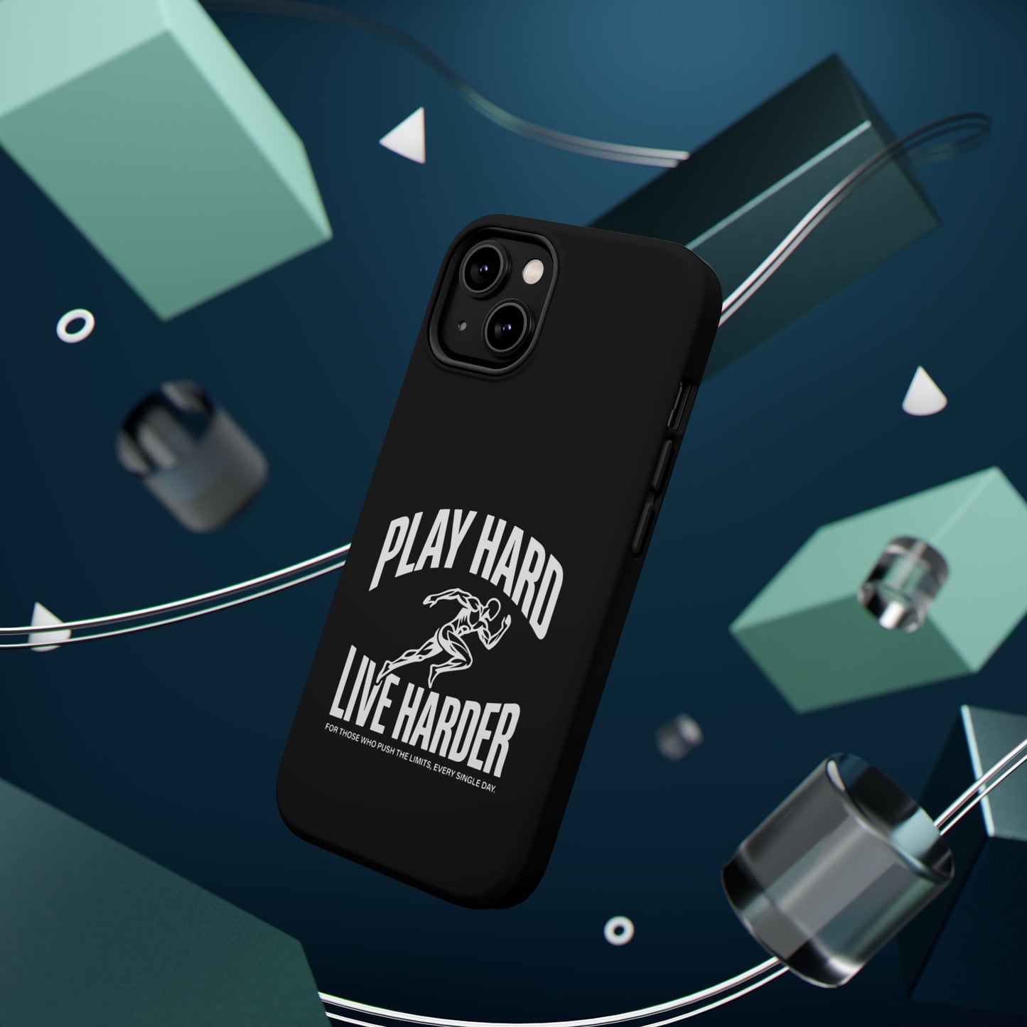 Play Hard / Live Harder - Magnetic Phone Case