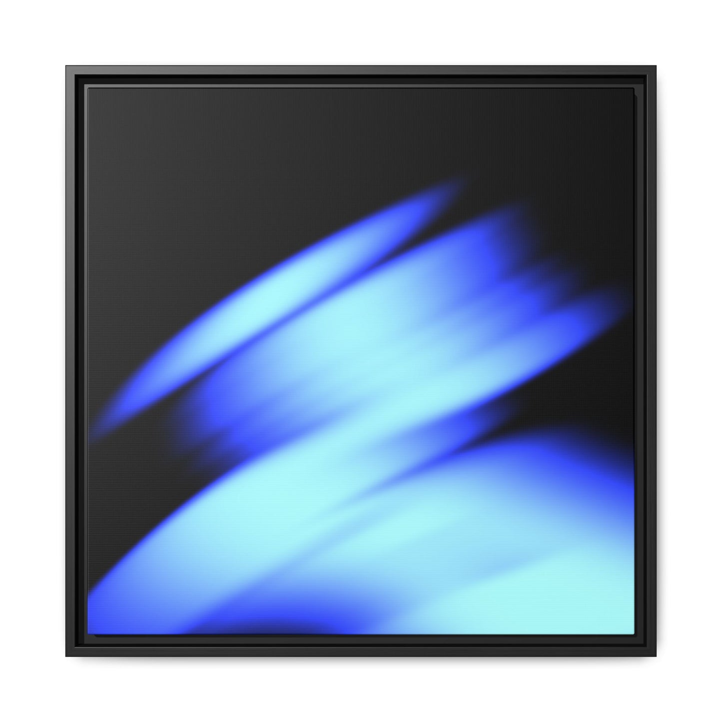 Orbital Drift - Framed Canvas