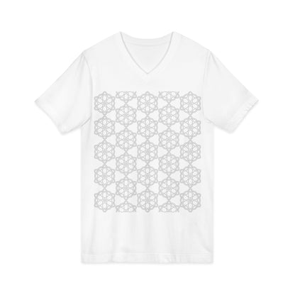 Intricate Shapes - V-Neck Tee