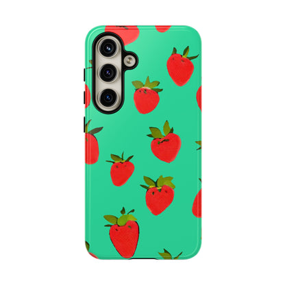 Strawberry Pattern - Phone Case