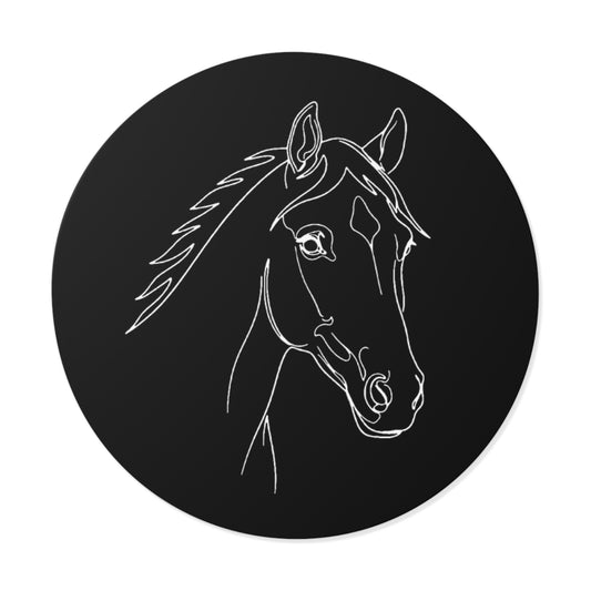 Horse Portrait Sketch - Sticker