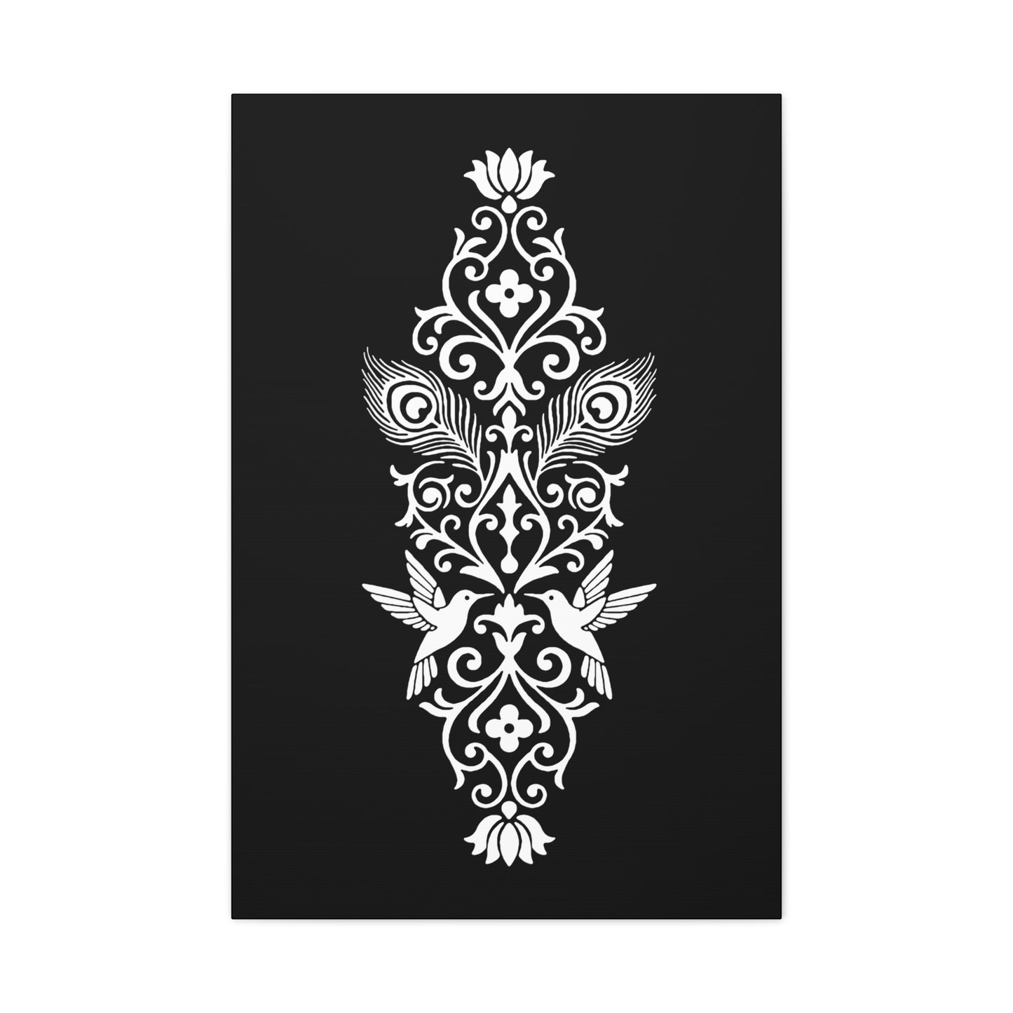 Hummingbird Soulmates - Stretched Canvas