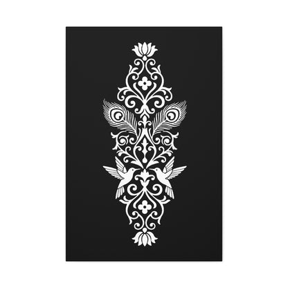 Hummingbird Soulmates - Stretched Canvas