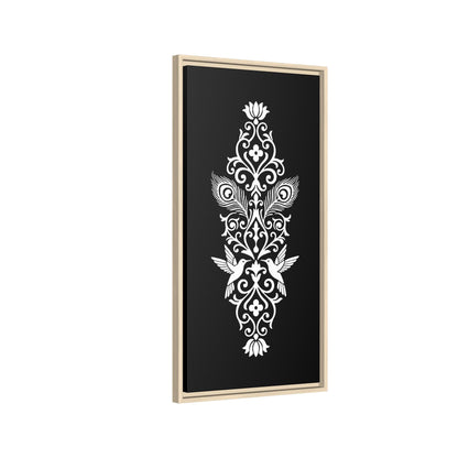Hummingbird Soulmates - Framed Canvas