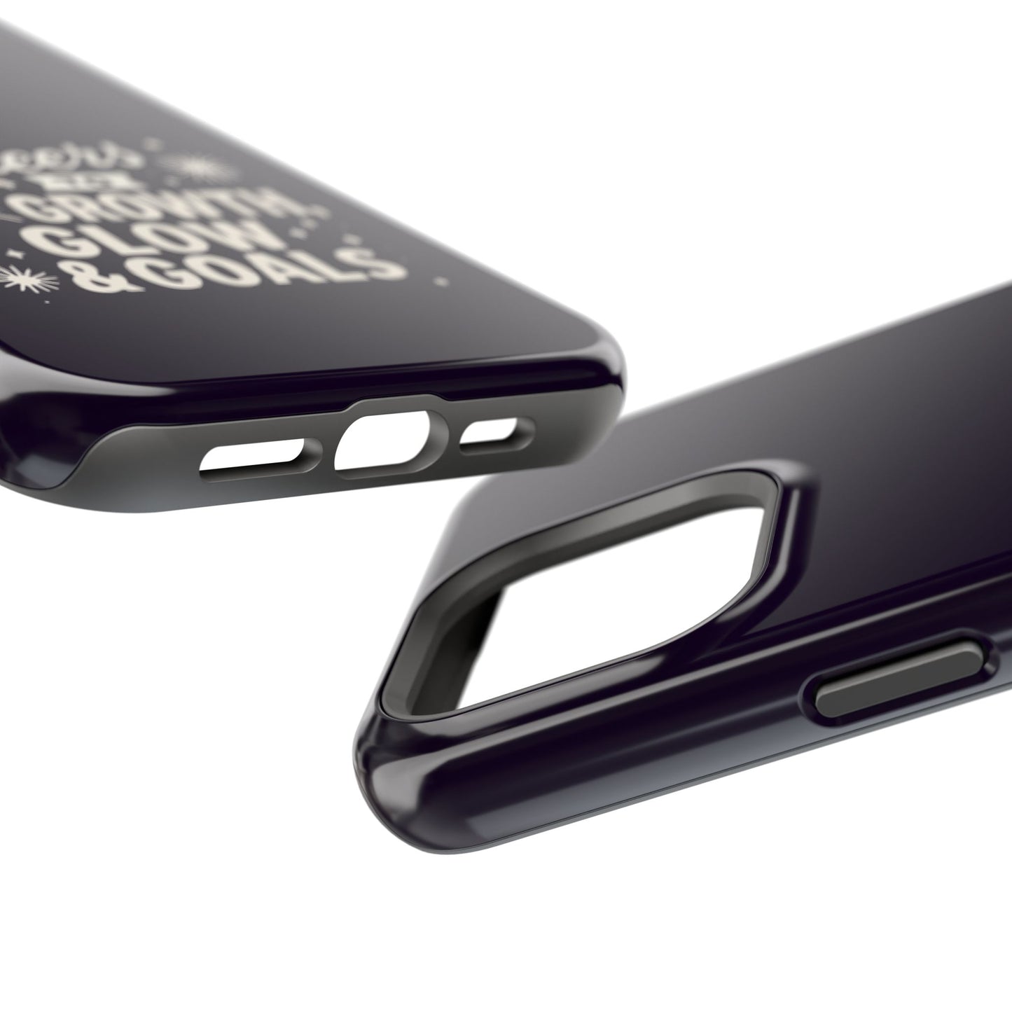 Cheers to Growth, Glow & Goals - Magnetic Phone Case