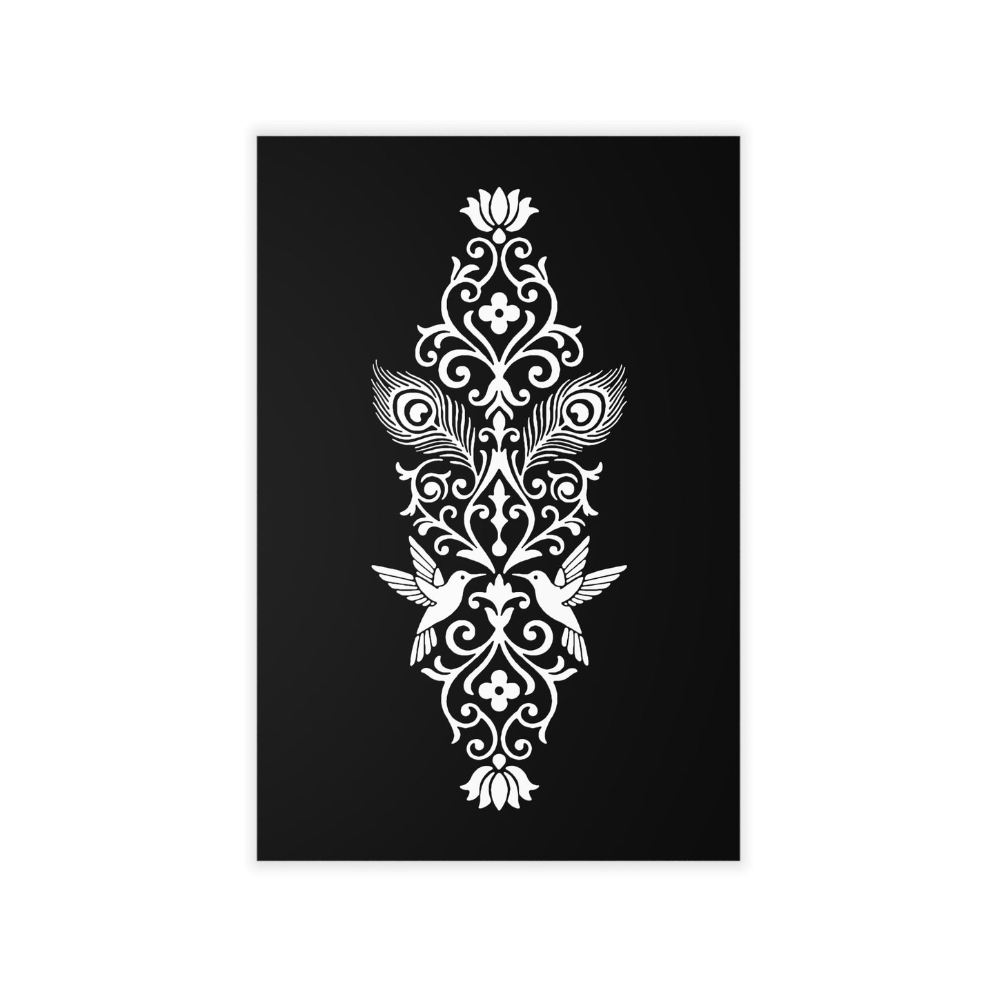 Hummingbird  Soulmates - Wall Decal