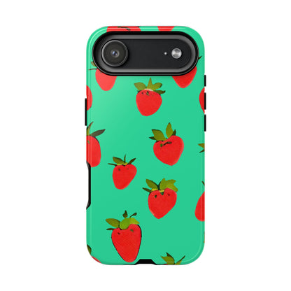 Strawberry Pattern - Phone Case