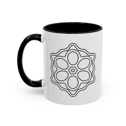 Elegant Floral Accent Coffee Mug, Perfect for Home, Office, Gifts, Birthdays, Inspirational Quotes, Tea Lovers