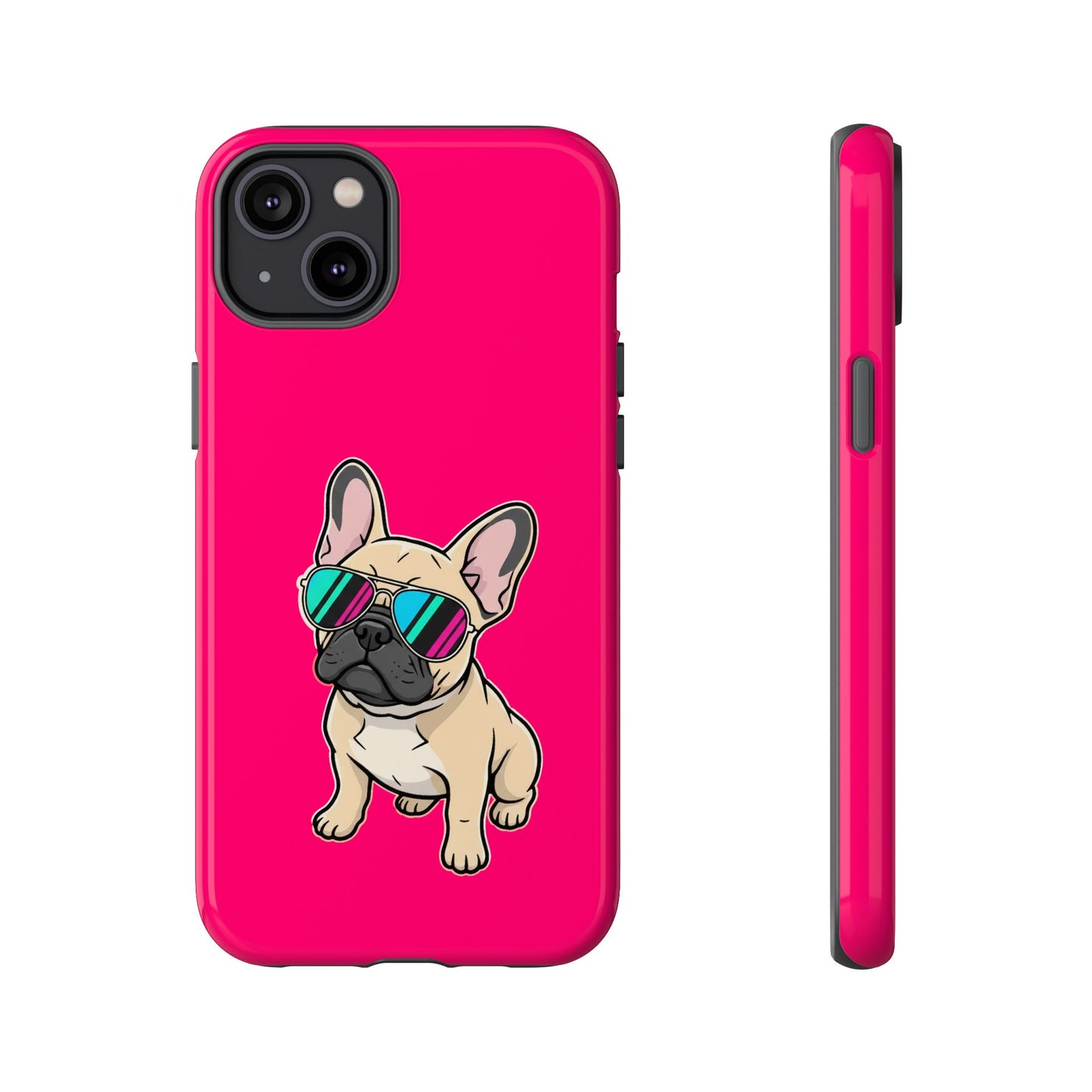 French Bulldog with Sunglasses - Phone Case