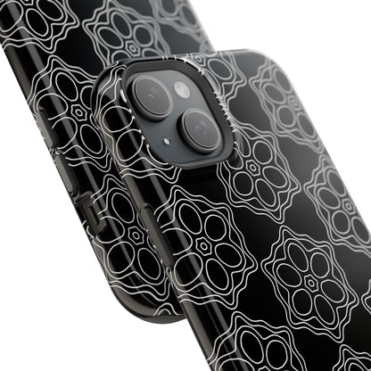 Geometric Sacred Flower - Magnetic Phone Case