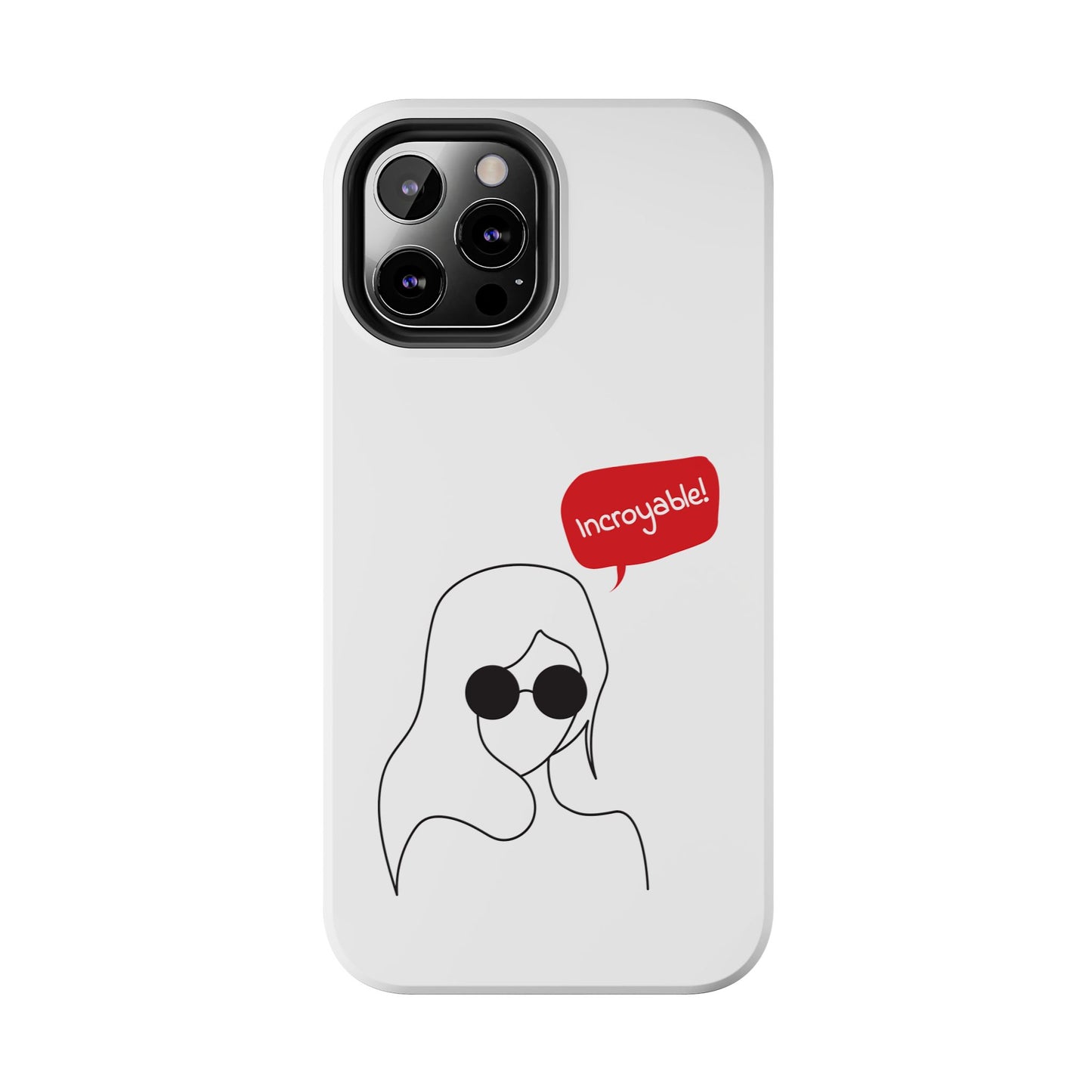 Incroyable Chic Girl - Phone Case