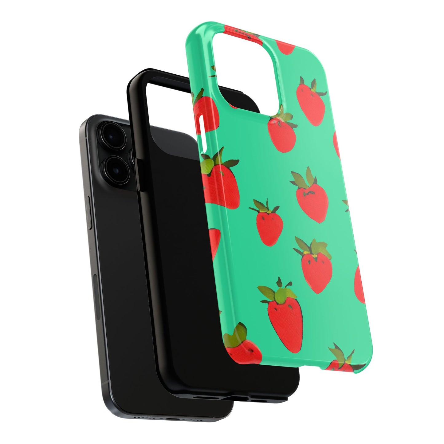 Strawberry Pattern - Phone Case