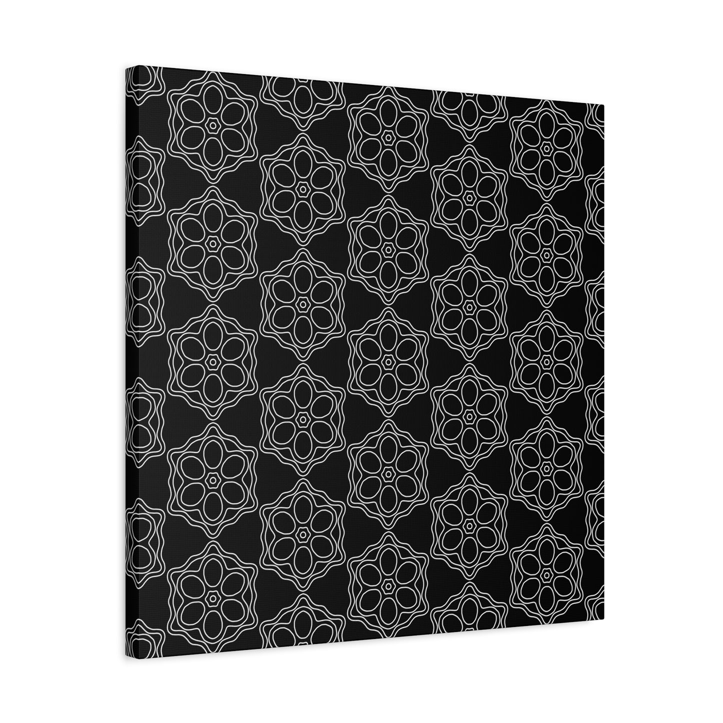 Geometric Sacred Flower - Canvas