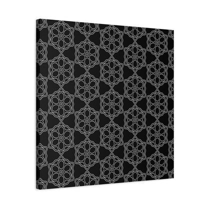 Geometric Sacred Flower - Canvas