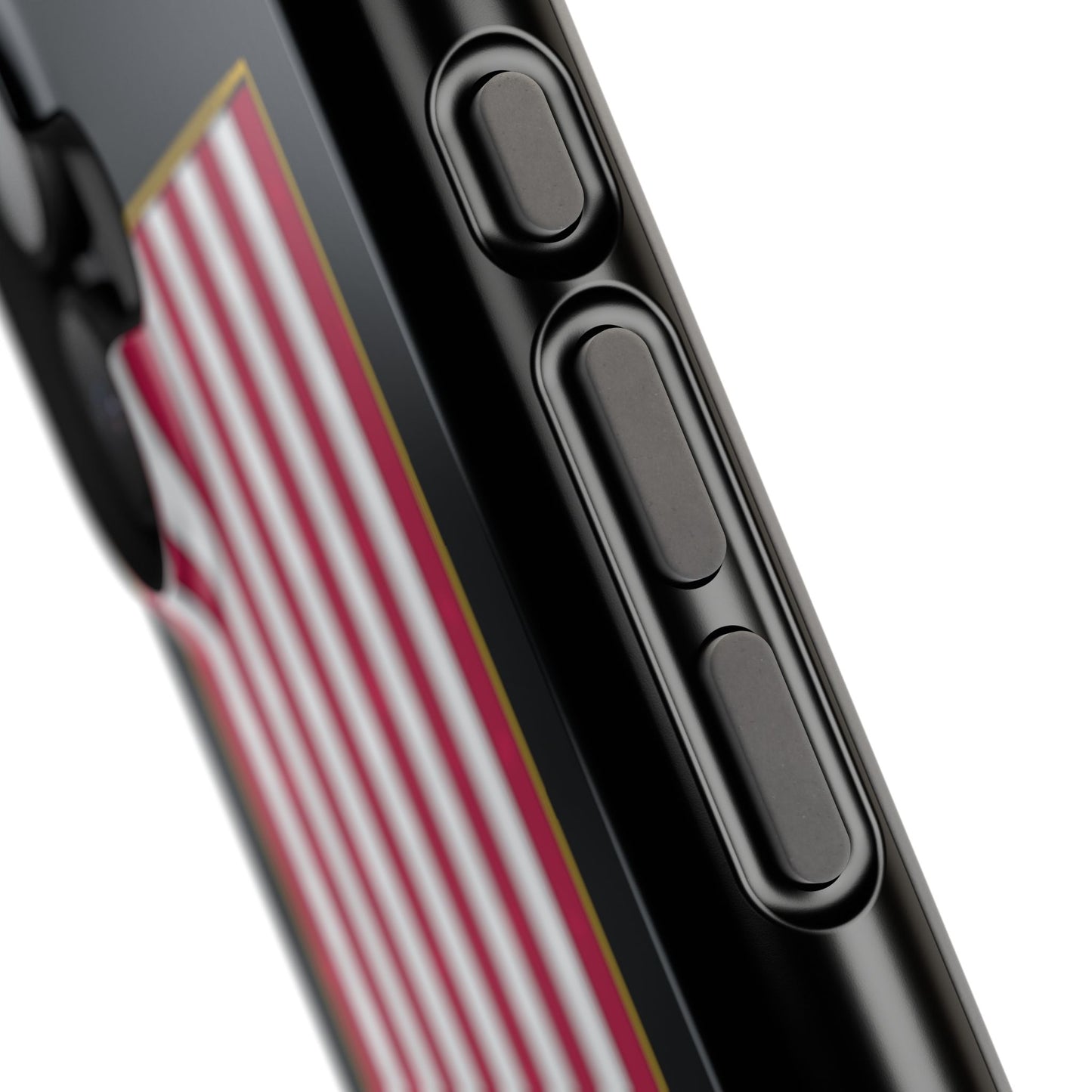 New Glory American Flag (Gold Edge Edition) - Magnetic Phone Case