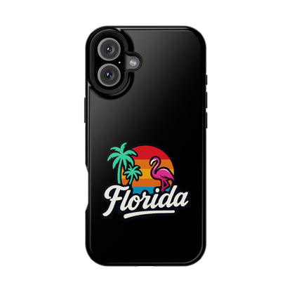 Florida Sunset Palm - Magnetic Phone Case